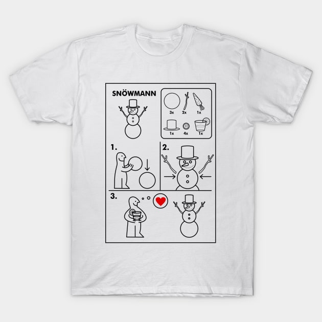 Snowman 2 Ikea T Shirt TeePublic